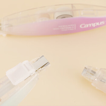 国誉（KOKUYO）学生Campus原纸色替芯式·笔式修正带 白色本体1个6米 WSG-TWT5506-1