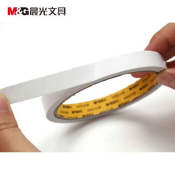 晨光双面棉纸胶带12mm*10y(两卷/袋)AJD97349  6袋/包