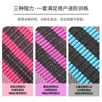 PROIRON普力艾 弹力带力量训练健身阻力带瑜伽练腿练臀弹力圈 紫60磅