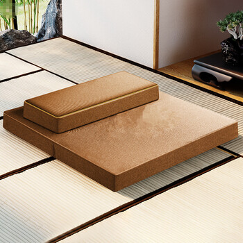 打坐冥想静坐垫 打坐垫禅修垫蒲团跪拜垫静坐冥想拜佛垫家用加厚折叠