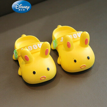 迪士尼 童鞋同款可爱兔子儿童拖鞋洞洞鞋室内防滑宝宝小孩外穿沙滩男
