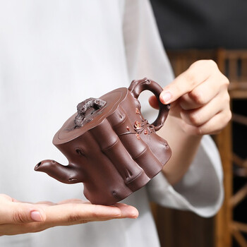 金镶玉郁霞高梅桩紫砂壶真实使用感受,真相揭秘入手感受