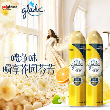 佳丽 空气清新喷雾 320ml*2瓶 柠檬香 芳香剂去除异味 厕所卧室汽车 佳丽 空气清新喷雾 320ml*2瓶 柠檬香 芳香剂去除异味 厕所卧室汽车