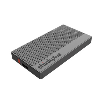 联想ThinkPlus 2TB 高速电脑手机usb type-c双接口pssd便携卡片式硬盘 闪电鲨LS100