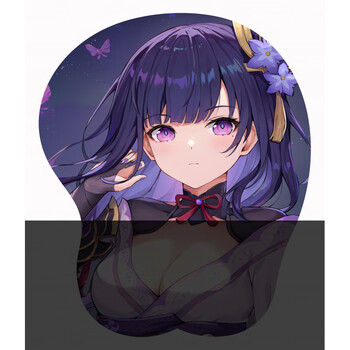 肥宅立体鼠标垫定制3d胸鼠标垫美女二次元立体超大胸原神碧蓝航线游戏