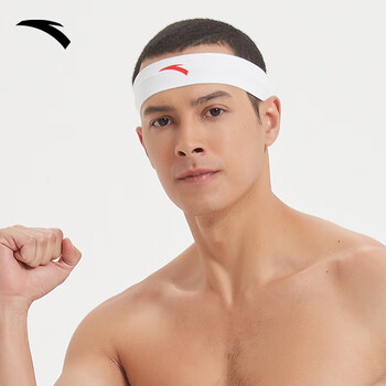 安踏（ANTA）运动发带男女吸汗头带止汗带跑步导汗带篮球防汗头巾戴束发带头箍