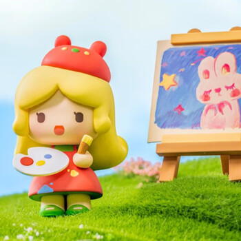 芷彧迷你世界兔美美郊游盲盒游戏周边手办摆件女孩皮肤q版可爱娃娃