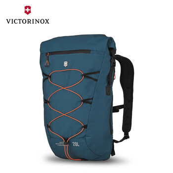 维氏victorinox瑞士维氏埃蒙特轻便运动卷盖式双肩背包户外运动登山包