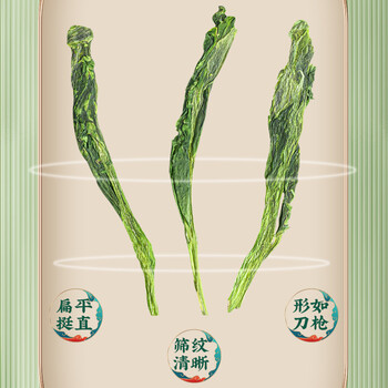 福茗源茶叶 太平猴魁绿茶 特级雨前2025新茶嫩芽茶叶礼盒125g茶叶自己喝