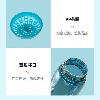 施密特(simita)运动水杯 便携大容量水壶男女学生Tritan塑料杯子 施密特(simita)运动水杯 便携大容量水壶男女学生Tritan塑料杯子