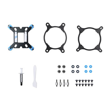 乔思伯（JONSBO）TG-360黑色 一体式水冷散热器 (隐藏式理线/5V神光同步ARGB/阻尼旋转铭牌/PWM温控风扇)