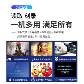e磊(elei) usb光驱外置光驱 typec外置DVD刻录机 移动光驱 cd/dvd外接光驱 笔记本台式机通用 e磊(elei) usb光驱外置光驱 typec外置DVD刻录机 移动光驱 cd/dvd外接光驱 笔记本台式机通用