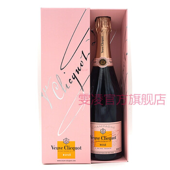 香槟veuveclicquot黄牌凯歌高泡酒酩悦巴黎之花配餐好酒凯歌粉红礼盒