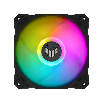 华硕TUF GAMING 侠光 TF120 机箱风扇 ARGB风扇/PWM温控调速/双层LED阵列