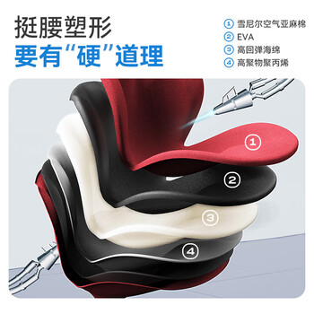 乐班花瓣坐垫护腰坐垫腰靠垫腰靠 办公室美臀塑形居家座椅 玫瑰红 乐班花瓣坐垫护腰坐垫腰靠垫腰靠 办公室美臀塑形居家座椅 玫瑰红