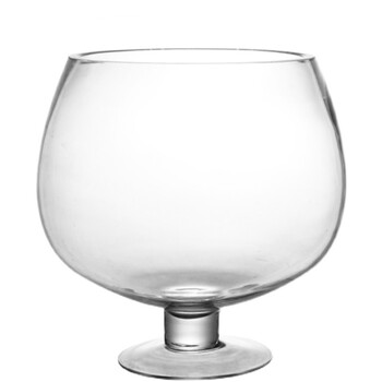 网红特大号酒杯大容量啤酒杯鱼缸超大巨型红酒杯高脚杯玻璃英雄杯