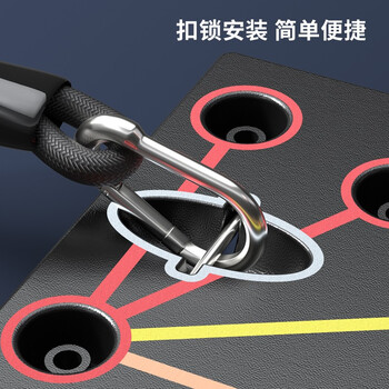 PROIRON普力艾 俯卧撑训练板 多功能俯卧撑支架辅助器健身板+拉力绳