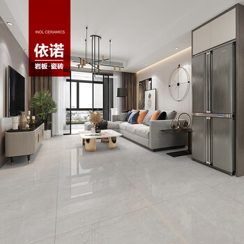 依诺瓷砖800x800mm 帕丽斯灰8qp0107 大理石瓷砖 客厅卧室地砖 8qp