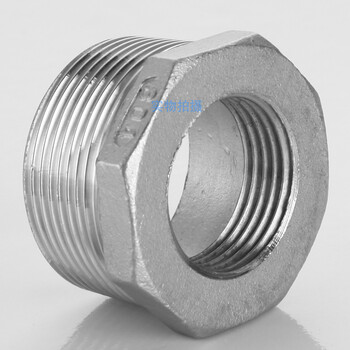 不锈钢管件补心丝扣补芯内外牙接头变径接头4分6分1寸卜申15寸12寸