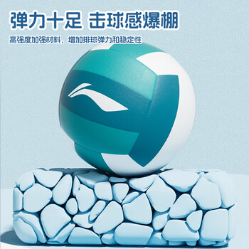 李宁排球中考训练比赛专用标准5号球成人学生沙滩排球初中生体育五号 李宁排球中考训练比赛专用标准5号球成人学生沙滩排球初中生体育五号