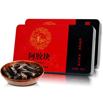 山東省産 正品阿胶块 アキョウ 阿膠