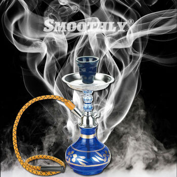 阿拉伯酒吧水烟迷你水烟壶玻璃水烟斗两用过滤烟斗丝叶水烟筒全套