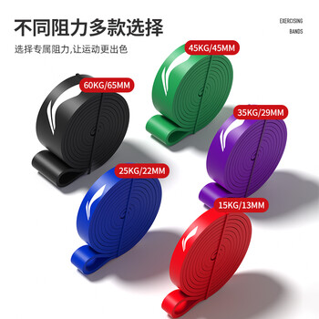 李宁(LI-NING)弹力带绳拉力器健身拉伸阻力带男女引体向上单杠拉力带量训练器材 李宁(LI-NING)弹力带绳拉力器健身拉伸阻力带男女引体向上单杠拉力带量训练器材