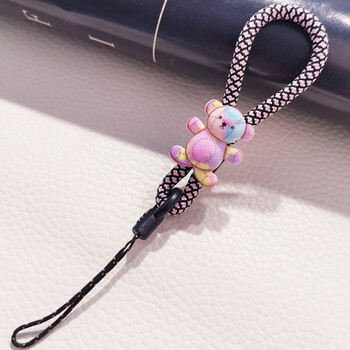 岚兮冉苹果吊坠通用手机挂绳指环扣挂件手扣挂带子手工编织结实耐用