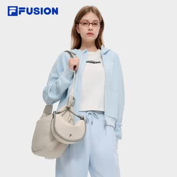 FILA FUSION斐乐潮牌情侣挎包二合一懒人包