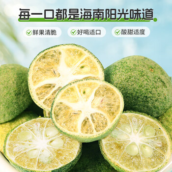 虎标中国香港品牌 花草茶 冻干青金桔 可搭柠檬百香果水果茶罐装25g