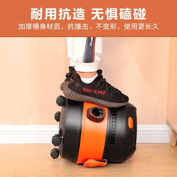 海尔（Haier）桶式吸尘器家用开荒美缝干湿吹大容量大吸力大功率吸水机小型清灰吸毛吸灰尘器HZ-T615 开荒优选