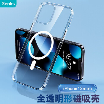 benks苹果13手机壳透明iphone13promax磁吸magsafe保护套轻薄全包防摔