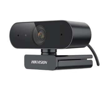 海康威视HIKVISION 100万广角USB电脑摄像头免驱监控麦克风摄像机直播视频聊天笔记本办公视频会议E11