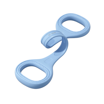 京东京造 8字拉力器弹力带拉力绳背部训练阻力带开肩颈拉伸带硅胶35LB