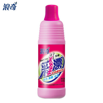 浪奇彩漂液600g彩色衣物漂渍清洁漂白还原活氧去霉去黄无磷款热门商品 浪奇彩漂液600g彩色衣物漂渍清洁漂白还原活氧去霉去黄无磷款热门商品