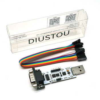 丢石头 自动六合一串口模块 USB转TTL/RS232/RS485 TTL转232/485 232转485 CH340芯片 10片装