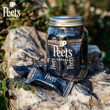 Peet's Coffee皮爷peets 伯爵太妃糖扁桃仁杏仁焦糖网红独立包装 15颗*3罐