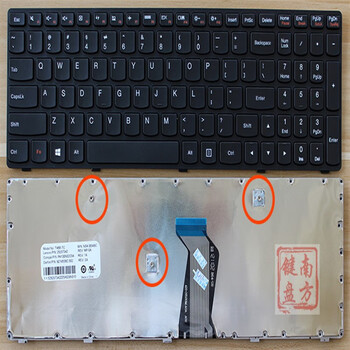 适用thinkpad 联想 g500 g510 g505 g700 g710 笔记本键盘 黑色框