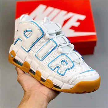 白蓝棕外星人薄荷绿熊猫黑灰白男女篮球鞋 白蓝字母air 39