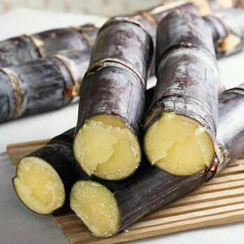 jd物流广西黑皮甘蔗甜杆小甘蔗孕妇水果甘蔗生鲜10斤