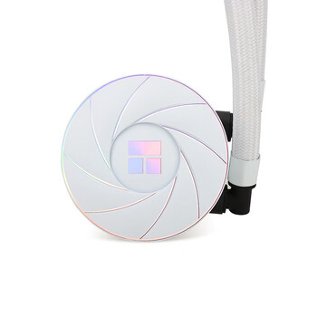 Thermalright利民 AQUA ELITE 240 ARGB 一体式水冷散热器 CPU散热器 ARGB幻彩光环 全金属扣具 AE240 ARGB白色