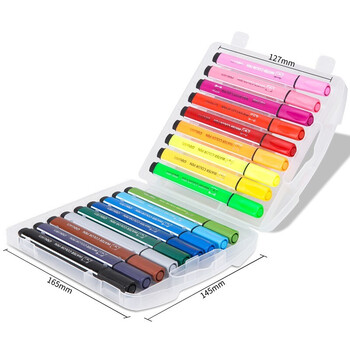 得力(deli)水彩笔70721萌伊学生儿童涂鸦绘画填色笔套装美术用品文具玩具儿童礼物收纳盒水溶性18色 得力(deli)水彩笔70721萌伊学生儿童涂鸦绘画填色笔套装美术用品文具玩具儿童礼物收纳盒水溶性18色