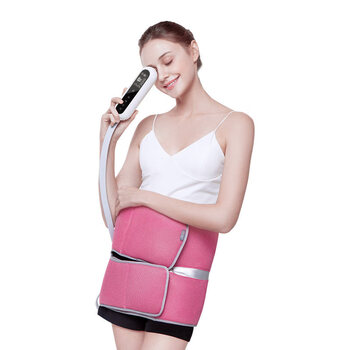 何浩明 臀部按摩器小型电动多功能臀部按摩仪产后骨盆仪 【粉色】臀部