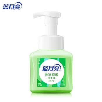 蓝月亮洗手液255ml芦荟抑菌大瓶 泡沫丰富易冲洗 氨基酸滋润更护手