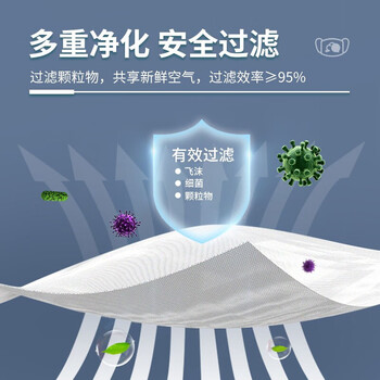 3M 9502+口罩50只/袋 防尘工业口罩 防雾霾防飞沫 头戴式KN95口罩 环保装