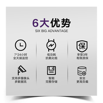 海康威视4TB监控硬盘希捷机械硬盘安防视频录像机监控专用5400转3.5英寸SATA