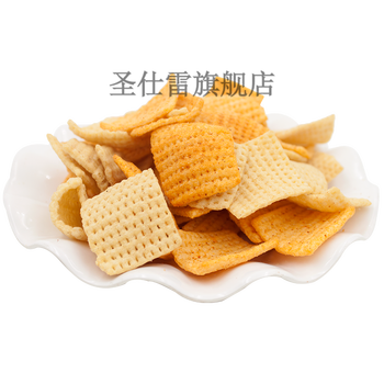 小米锅巴小米锅巴商用薯片大包解馋食品代工厂边角料休闲零食怀旧等位