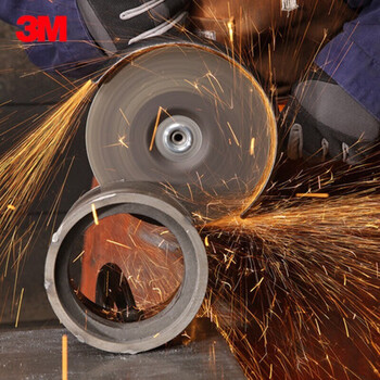 3M超薄金属切割片105外径*1.2厚度*16（孔径）双网切割片角磨机切割不锈钢切割片 25片/盒