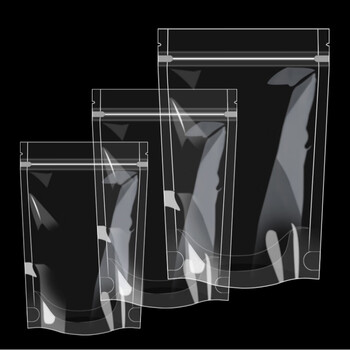 逐品自封袋透明自立干果包装磨砂塑料防潮密封口分装袋加厚食品包装袋