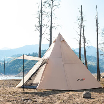 北山狼峰顶帐篷zl057大号浅卡其